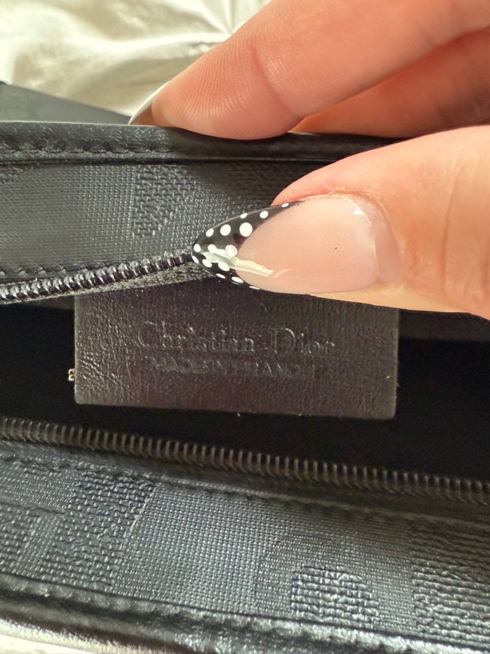 Dior monogram clutch - Picture 9 of 17